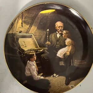 Knowles Norman Rockwell Limited Edition Plate